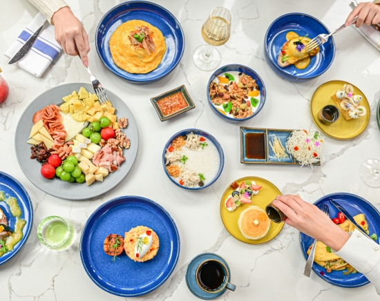 朝からときめくご褒美を。朝からスパークリングで乾杯♪エッカラック(EKKALUCK)のモーニングビュッフェ＆サタデーブランチ＜ミールクーポン＞